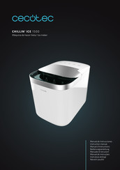 cecotec CHILLIN' ICE 1500 Instruction Manual