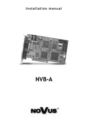 Novus NVB-100/16A Installation Manual