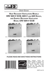 vanEE HRV 60H NOVO+ User Manual