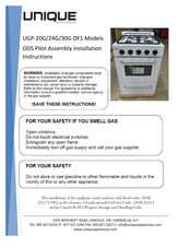 Unique UGP-24G OF1 Assembly/Installation Instructions