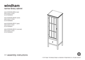 Target windham WNNWLIBDOV 249-14-1922 Assembly Instructions Manual