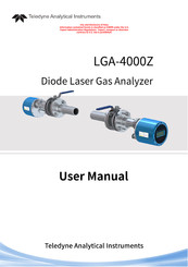 Teledyne Analytical Instruments LGA-4000Z User Manual