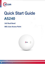 Zcom AS240 Quick Start Manual