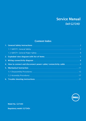 Dell G2724D Service Manual