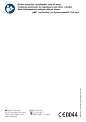 Microlife BP 3AS1-2 Instruction Manual