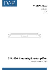 DAPAudio D1242 User Manual