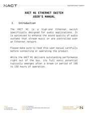 Xact N1 User Manual