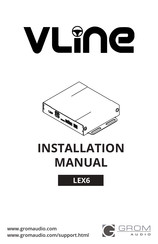 GROM Audio VLINE LEX6 Installation Manual