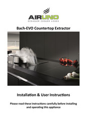 Airuno BACH EVO 520 + AMF13 Installation & User's Instructions