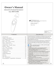 JOYTECH DET-2126b Owner's Manual