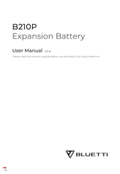 Bluetti B210P User Manual