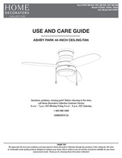 Home Decorators Collection 1001 582 543 Use And Care Manual