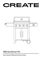 Create BBQ Gas Burner Pro User Manual