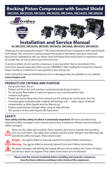 EasyPro Stratus SRC25SS Installation And Service Manual