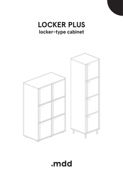MDD LOCKER PLUS Manual