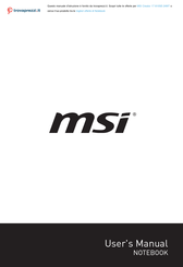 MSI Creator 17 A10SE-249IT User Manual