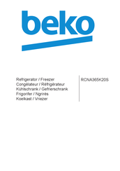 Beko RCNA365K20S User Manual