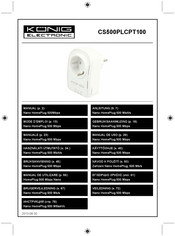 König Electronic CS500PLCPT100 Manual