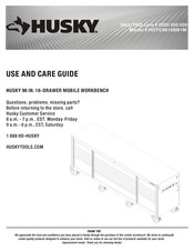 Husky HOTC9616BB1M Use And Care Manual