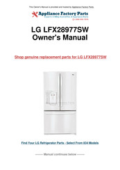 LG LFX28977SW Service Manual