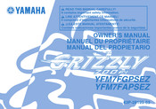 Yamaha YFM7FGPSEZ 2009 Owner's Manual
