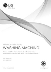 LG WT-R1575TH Owner's Manual