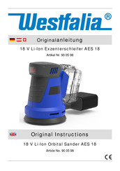 Westfalia 90 05 98 Original Instructions Manual