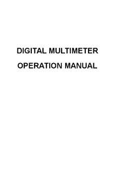 RuoShui VICTOR 830L Operation Manual