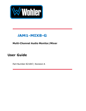 Wohler iAM1-MIX8-G User Manual