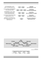 Lotus TP4T-912G Instructions For Installation And Use Manual