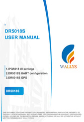 WALLYS DR5018S User Manual