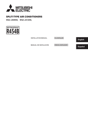 Mitsubishi Electric MSZ-JX12WL Installation Manual