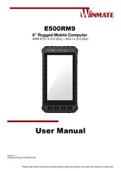 Winmate E500RM9 User Manual