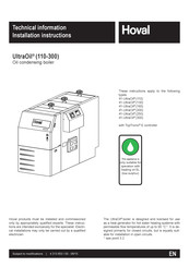 Hoval 41-UltraOil 130 Technical Information Installation Instructions