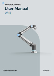 Universal Robots UR15 PolyScope X User Manual