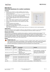 Vector MZ3-FS-V11 Manual