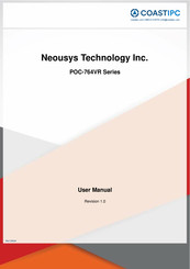 Neousys Technology POC-764VR Series User Manual