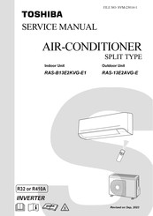 Toshiba RAS-13E2AVG-E Service Manual