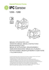 IPC Gansow 1280 Operator's Manual