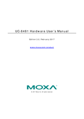 Moxa Technologies UC-8481 Hardware User Manual