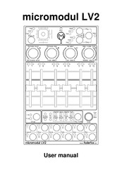Faderfox micromodul LV2 User Manual