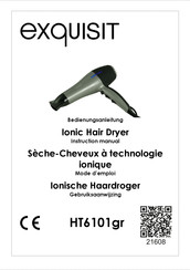 Exquisit HT6101gr Instruction Manual