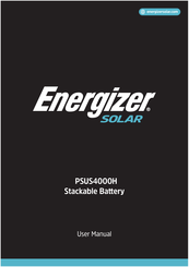 Energizer PSUS4000H User Manual