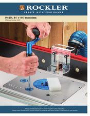 Rockler 55803 Instructions Manual