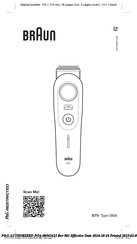 Braun BT9 Manual