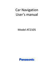 Panasonic AT2105 User Manual
