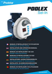 poolstar POOLEX Sel-In Installation And Operation Manual