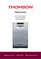 THOMSON TWBI1047DIX Operating Instructions Manual