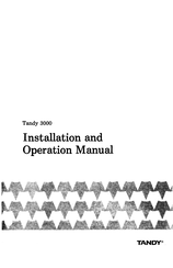 Tandy 3000 Installation And Operation Manual