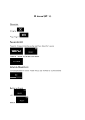Sena SP110 Manual